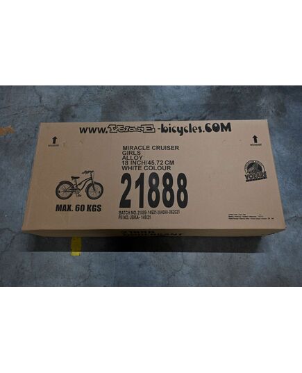 Volare Miracle Cruiser Kinderfahrrad – Mädchen – 18 Zoll – Weiß – Prime Collection