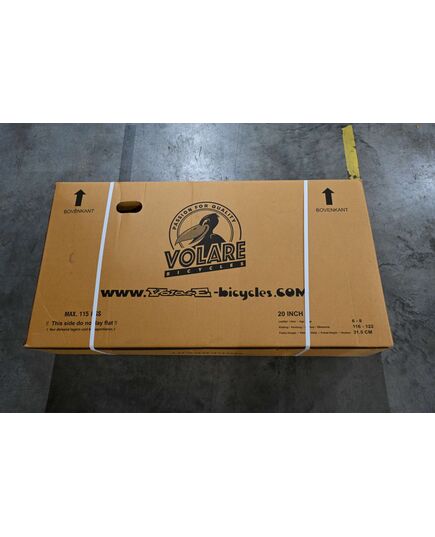 Volare Rocky Kinderfahrrad – 20 Zoll – Grau Orange – 6 Gänge – Prime Collection