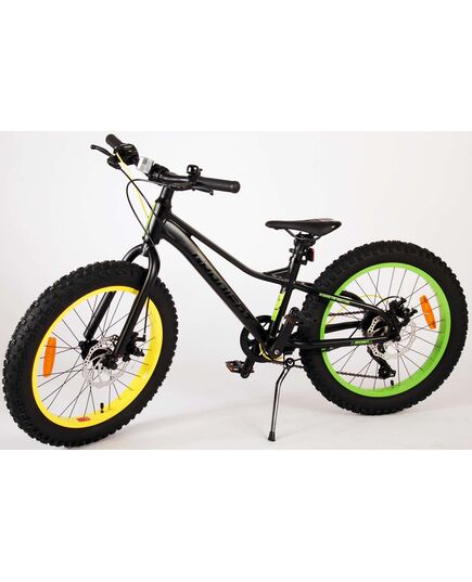 Volare Gradient Kinderfahrrad - Jungen - 20 Zoll - Schwarz Gelb Grün - 6-Gang - Prime Collection