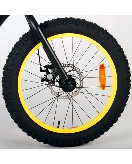 Volare Gradient Kinderfahrrad - Jungen - 20 Zoll - Schwarz Gelb Grün - 6-Gang - Prime Collection