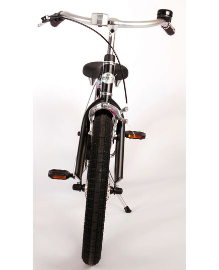 Volare Miracle Cruiser Kinderfahrrad - Mädchen - 18 Zoll - Mattschwarz - Prime Collection