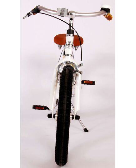 Volare Miracle Cruiser Kinderfahrrad - Mädchen - 18 Zoll - Weiß - Prime Collection