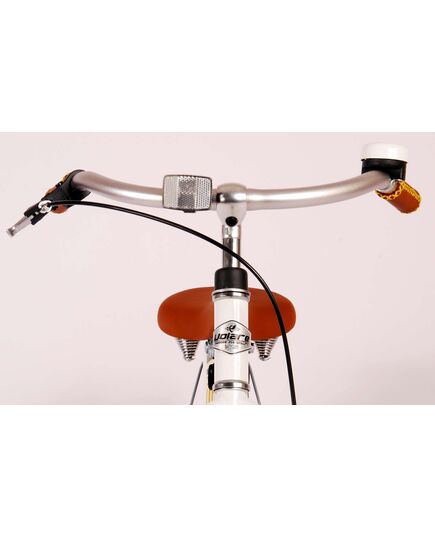 Volare Miracle Cruiser Kinderfahrrad - Mädchen - 18 Zoll - Weiß - Prime Collection