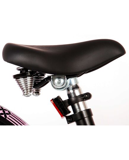 Volare Miracle Cruiser Kinderfahrrad - Mädchen - 18 Zoll - Mattschwarz - Prime Collection