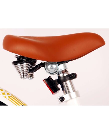 Volare Miracle Cruiser Kinderfahrrad - Mädchen - 18 Zoll - Weiß - Prime Collection