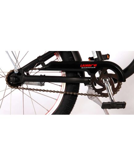 Volare Miracle Cruiser Kinderfahrrad - Jungen - 18 Zoll - Mattschwarz - Prime Collection
