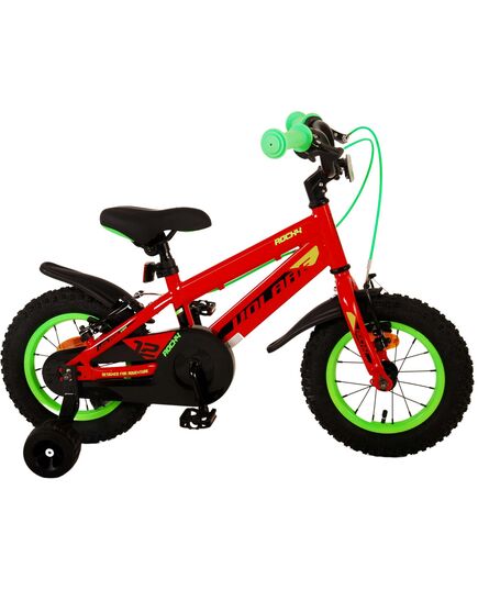 Volare Rocky Kinderfahrrad - Jungen - 12 Zoll - Rot