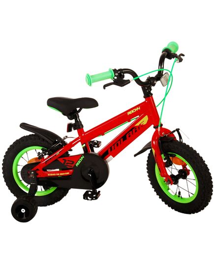 Volare Rocky Kinderfahrrad - Jungen - 12 Zoll - Rot