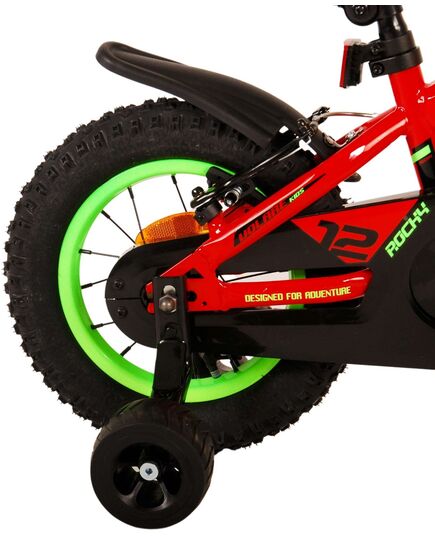Volare Rocky Kinderfahrrad - Jungen - 12 Zoll - Rot