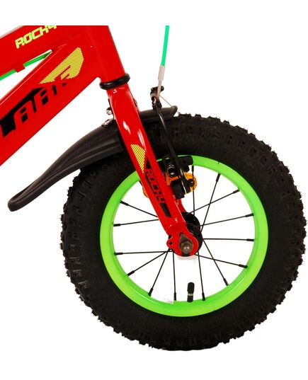 Volare Rocky Kinderfahrrad - Jungen - 12 Zoll - Rot