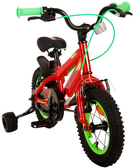 Volare Rocky Kinderfahrrad - Jungen - 12 Zoll - Rot