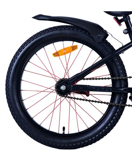 Spider-Man - Kinderfiets - Jongens - 20 inch - Mat Zwart