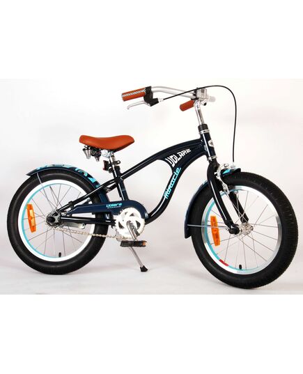 Volare Miracle Cruiser Kinderfahrrad - Jungen - 16 Zoll - Matte Blau - Prime Collection