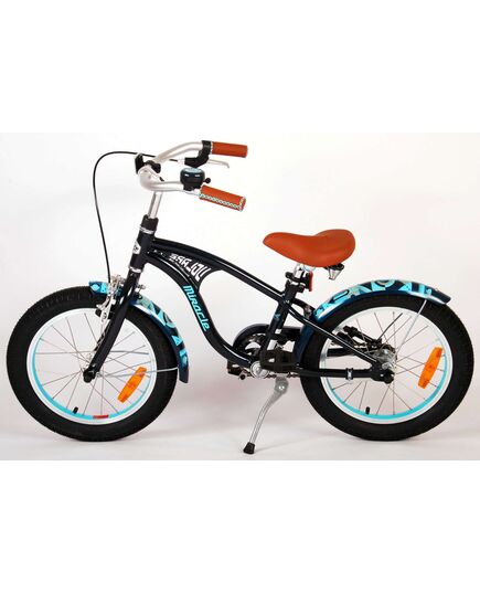 Volare Miracle Cruiser Kinderfahrrad - Jungen - 16 Zoll - Matte Blau - Prime Collection
