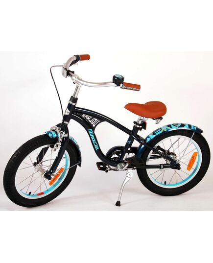 Volare Miracle Cruiser Kinderfahrrad - Jungen - 16 Zoll - Matte Blau - Prime Collection