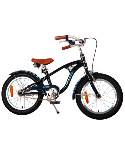 Volare Miracle Cruiser Kinderfahrrad - Jungen - 16 Zoll - Matte Blau - Prime Collection