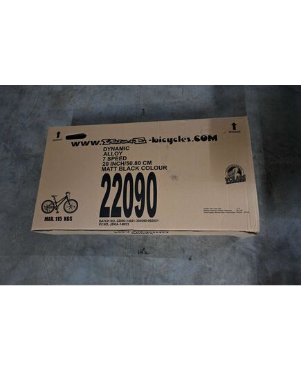 Volare Dynamic Kinderfahrrad – Jungen – 20 Zoll – Mattschwarz – 7 Gänge – Prime Collection