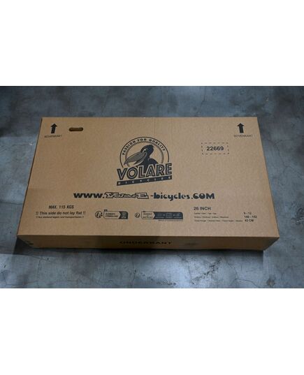 Volare Gradient Kinderfahrrad – Jungen – 26 Zoll – Schwarz Gelb Grün – 7 Gänge – Prime Collection