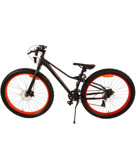 Volare Gradient Kinderfahrrad - Jungen - 26 Zoll - Schwarz Orange - 7-Gang - Prime Collection