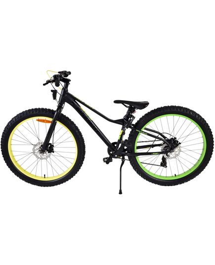 Volare Gradient Kinderfahrrad - Jungen - 26 Zoll - Schwarz Gelb Grün - 7-Gang - Prime Collection