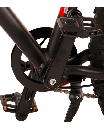 Volare Gradient Kinderfahrrad - Jungen - 26 Zoll - Schwarz Orange - 7-Gang - Prime Collection