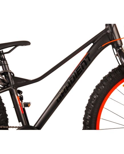 Volare Gradient Kinderfahrrad - Jungen - 26 Zoll - Schwarz Orange - 7-Gang - Prime Collection