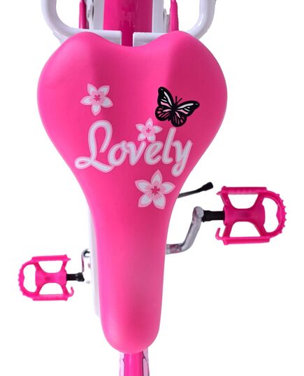 Volare Lovely Kinderfahrrad - Mädchen - 20 Zoll - Rosa Zwei Handbremsen