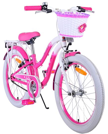 Volare Lovely Kinderfahrrad - Mädchen - 20 Zoll - Rosa Zwei Handbremsen