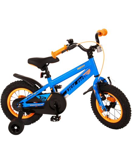 Volare Rocky Kinderfahrrad - Jungen - 12 Zoll - Blau