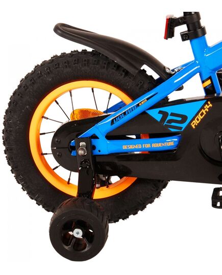 Volare Rocky Kinderfahrrad - Jungen - 12 Zoll - Blau