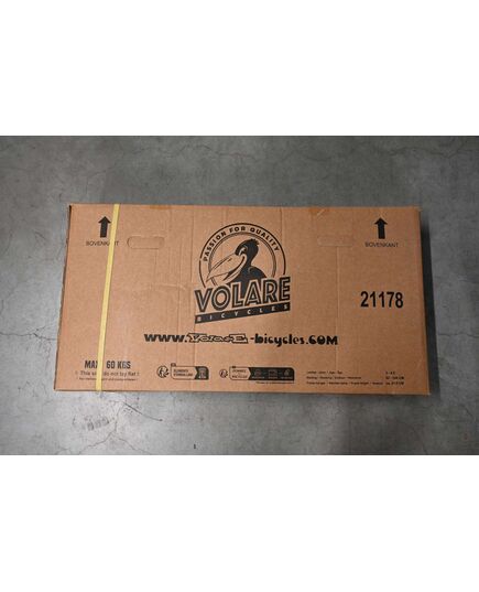Volare Thombike Kinderfahrrad – Jungen – 12 Zoll – Schwarz Orange