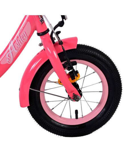Volare Ashley Kinderfahrrad – Mädchen – 12 Zoll – Rot/Rosa