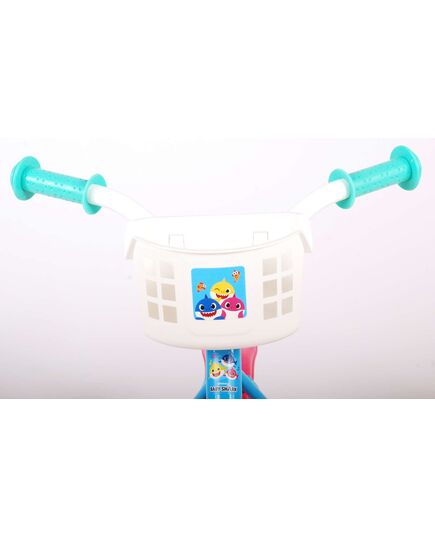 Ocean Kinderfahrrad - Unisex - 10 Zoll - Rosa Blau - Fester Gang