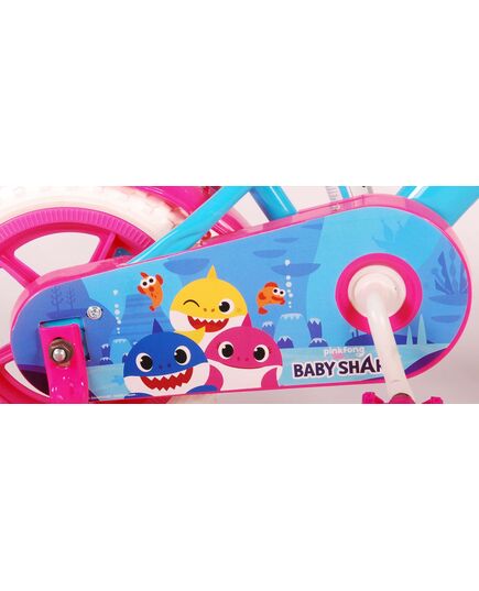 Ocean Kinderfahrrad - Unisex - 10 Zoll - Rosa Blau - Fester Gang