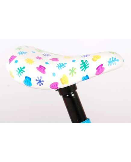 Ocean Kinderfahrrad - Unisex - 10 Zoll - Rosa Blau - Fester Gang