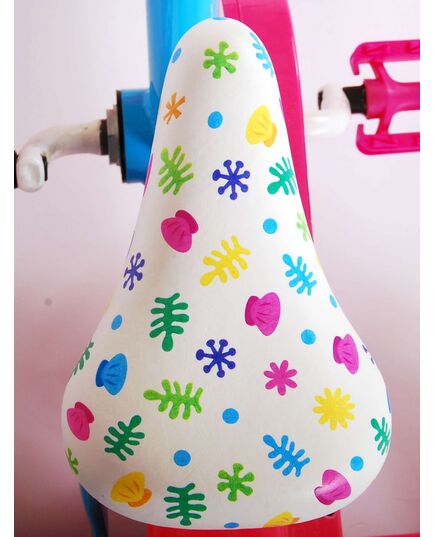 Ocean Kinderfahrrad - Unisex - 10 Zoll - Rosa Blau - Fester Gang