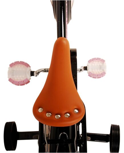 Volare Excellent Kinderfahrrad – Mädchen – 12 Zoll – Schwarz