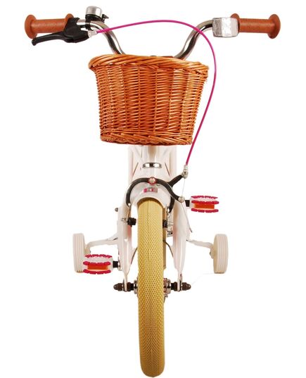 Volare Excellent Kinderfahrrad – Mädchen – 14 Zoll – Weiß