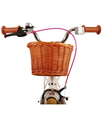 Volare Excellent Kinderfahrrad – Mädchen – 14 Zoll – Weiß