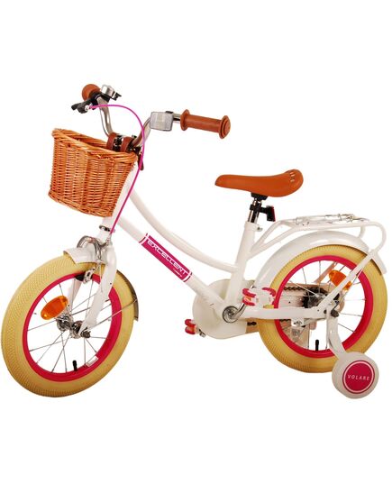Volare Excellent Kinderfahrrad – Mädchen – 14 Zoll – Weiß