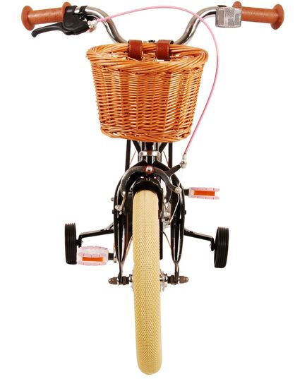 Volare Excellent Kinderfahrrad – Mädchen – 14 Zoll – Schwarz