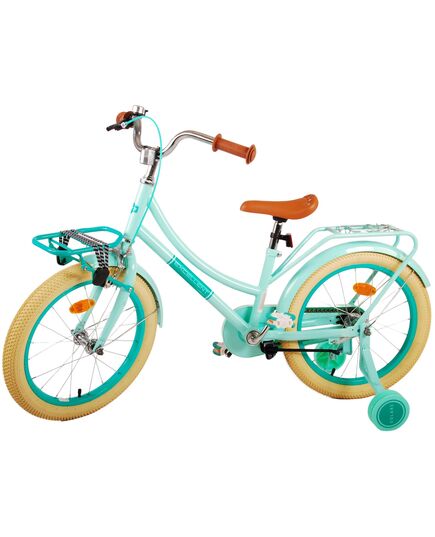 Volare Excellent Kinderfahrrad – Mädchen – 18 Zoll – Grün – 95 % zusammengebaut