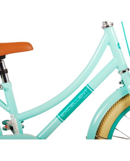 Volare Excellent Kinderfahrrad – Mädchen – 18 Zoll – Grün – 95 % zusammengebaut