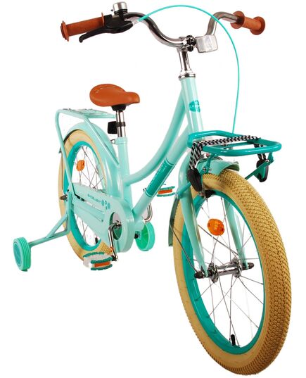 Volare Excellent Kinderfahrrad – Mädchen – 18 Zoll – Grün – 95 % zusammengebaut