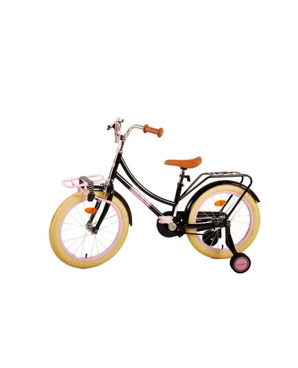 Volare Excellent Kinderfahrrad – Mädchen – 18 Zoll – Schwarz – 95 % zusammengebaut