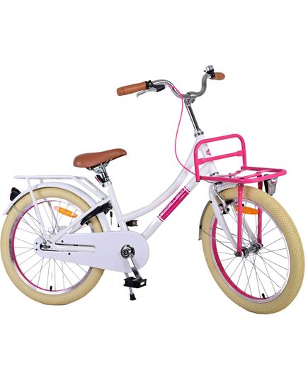 Volare Excellent Kinderfahrrad - Mädchen - 20 Zoll - Weiß