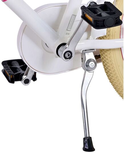 Volare Excellent Kinderfahrrad - Mädchen - 20 Zoll - Weiß