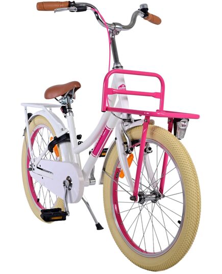 Volare Excellent Kinderfahrrad - Mädchen - 20 Zoll - Weiß