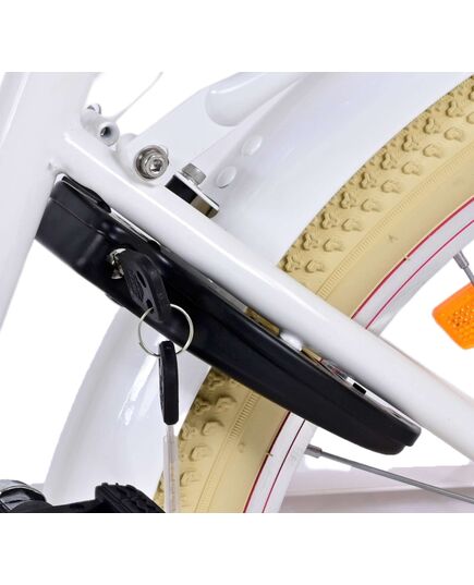 Volare Excellent Kinderfahrrad - Mädchen - 20 Zoll - Weiß