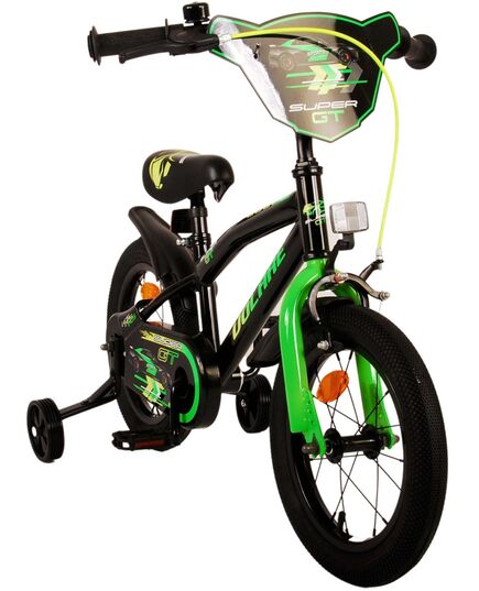 Volare Super GT Kinderfahrrad - Jungen - 14 Zoll - Grün